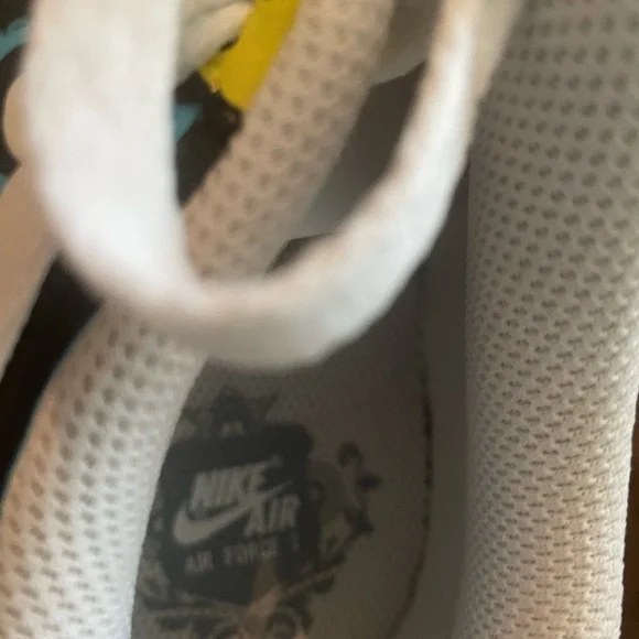 Nike Multicolor Graphic Sneakers Air Force 1 - CUSTOM PAINTING - Picture 6 of 9